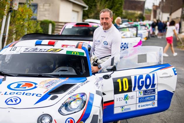 AUTO - RALLYE COEUR DE FRANCE 2026 ROCHE Pierre, ROCHE Martine, Alpine A110 GT+, portrait during the Rallye Coeur de France 2026, 7th round of the Championnat de France des Rallyes 2025, from September 26 to 27, 2026 in VendÃ me, France - VendÃ meFrance  Copyright: xBastienxRouxx