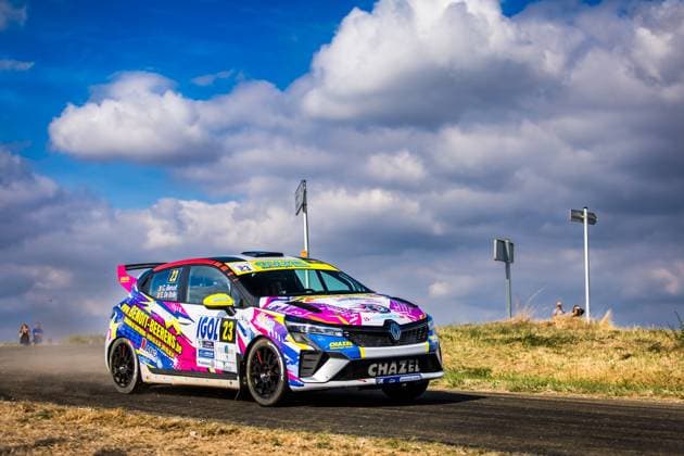 AUTO - RALLYE COEUR DE FRANCE 2026 23 BENOIT ClÃ mentine, DE BOLLE Eric, Renault Clio Rally3, action during the Rallye Coeur de France 2026, 7th round of the Championnat de France des Rallyes 2025, from September 26 to 27, 2026 in VendÃ me, France - VendÃ meFrance  Copyright: xBastienxRouxx