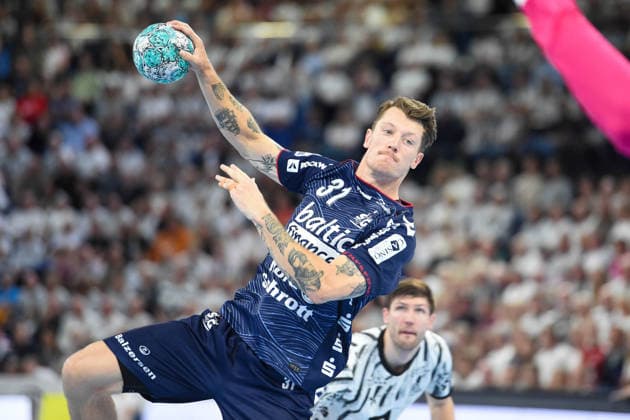 Handball I Men I 2026–2027 Season I Bundesliga I Matchday 6 I THW Kiel vs. SG Flensburg Handewitt I September 26, 2026 Emil Jakobsen 31, SG Flensburg Handewitt Copyright: xLobeca JanxKirschnerx