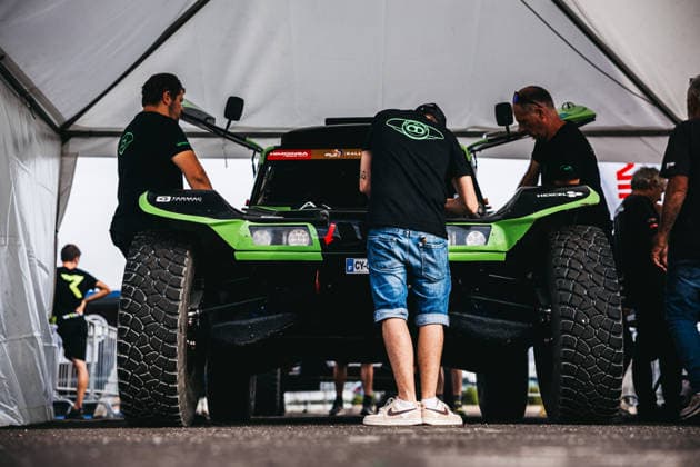 W2RC - RALLYE DU MAROC 2026 262 MAURICE Benoit (fra), COLLONGUES Yannick (fra), Optimus MD Rallye, Objectif Dunes, ULT T1.2, ambiance during the Scrutineering of the Rallye du Maroc 2026, 4th round of the 2026 WR2C Championship from September 26 to 27, 2026 in Agadir, Morocco - AgadirMorocco  Copyright: xDamienxSaulnierx