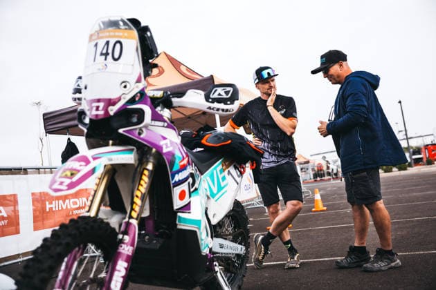 W2RC - RALLYE DU MAROC 2026 MANSUY Lilimay (fra), L3R, Kove 450 Rally, FIM W2RC, Rally 2 J-F, portrait during the Scrutineering of the Rallye du Maroc 2026, 4th round of the 2026 WR2C Championship from September 26 to 27, 2026 in Agadir, Morocco - AgadirMorocco  Copyright: xDamienxSaulnierx