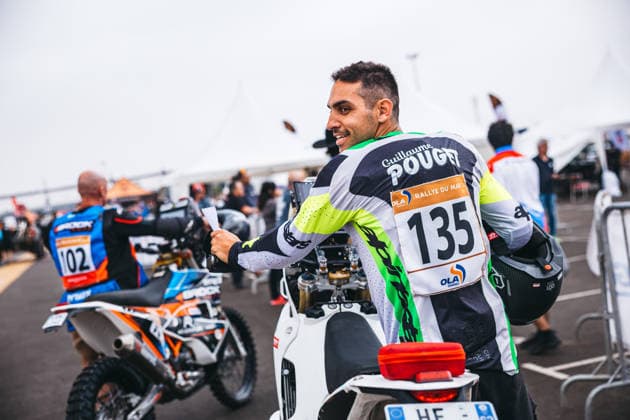 W2RC - RALLYE DU MAROC 2026 POUGET Guillaume (fra), GP Sandstorm Racing Team, Kove 450 Rally, FIM W2RC, Rally 2 MM, portrait during the Scrutineering of the Rallye du Maroc 2026, 4th round of the 2026 WR2C Championship from September 26 to 27, 2026 in Agadir, Morocco - AgadirMorocco  Copyright: xDamienxSaulnierx