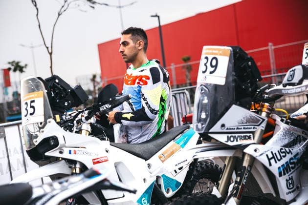 W2RC - RALLYE DU MAROC 2026 POUGET Guillaume (fra), GP Sandstorm Racing Team, Kove 450 Rally, FIM W2RC, Rally 2 MM, portrait during the Scrutineering of the Rallye du Maroc 2026, 4th round of the 2026 WR2C Championship from September 26 to 27, 2026 in Agadir, Morocco - AgadirMorocco  Copyright: xDamienxSaulnierx
