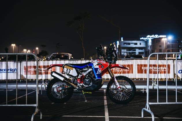 W2RC - RALLYE DU MAROC 2026 33 GUENO Damien (fra), Team D - Ydeo Competition, Honda CRF 450, FIM W2RC, Rally 2, ambiance during the Scrutineering of the Rallye du Maroc 2026, 4th round of the 2026 WR2C Championship from September 26 to 27, 2026 in Agadir, Morocco - AgadirMorocco  Copyright: xDamienxSaulnierx