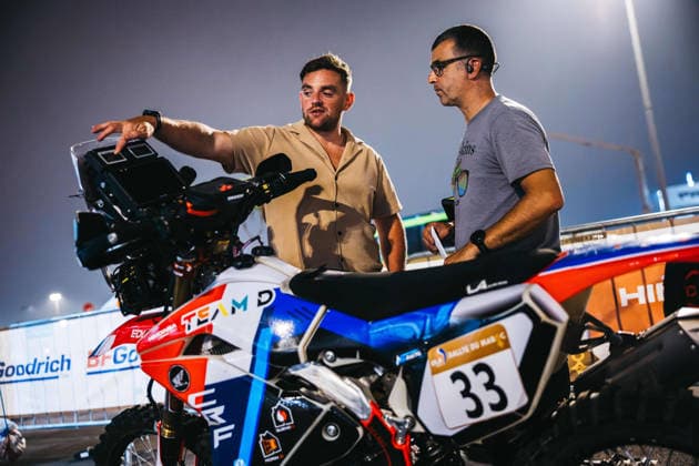 W2RC - RALLYE DU MAROC 2026 GUENO Damien (fra), Team D - Ydeo Competition, Honda CRF 450, FIM W2RC, Rally 2, portrait during the Scrutineering of the Rallye du Maroc 2026, 4th round of the 2026 WR2C Championship from September 26 to 27, 2026 in Agadir, Morocco - AgadirMorocco  Copyright: xDamienxSaulnierx
