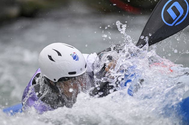 OTHER - Paddle - 2026 Paddle Europe Slalom Championships Photo by IPA ABACAPRESS.COM89014060 - Ivrea, Italy, September 26, 2026—2026 Paddle Europe Slalom Championships: Women s Kayak Cross Individual Time Trial at the Canoe Stadium in Ivrea—Chiara Sabattini_19_(ITA) in action during the 2026 Paddle Europe Slalom Championships Women s Kayak Cross Individual Time Trial at the Ivrea Stadium Ivrea Italy  Copyright: xIPAxSport ABACAx