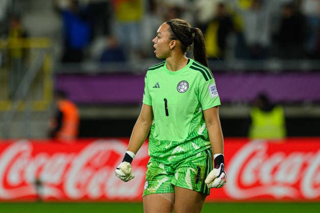 Luisa AGUDELO seen during 2026 FIFA U-20 Women™s World Cup Bronze Final match between teams of Italy and Colombia in Lodz, Poland (Tomasz Karczewski Ball Raw Images) Lodz Stadion Miejski LKS Lodz Poland Copyright: xTomaszxKarczewskix tomaszkarczewski_wlochy_kolumbia_u20_2627_TK1_4275