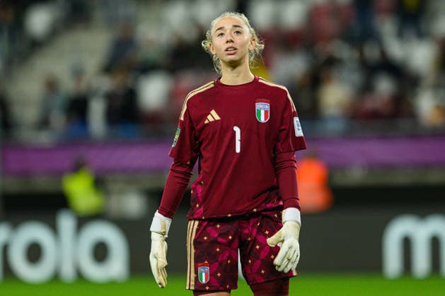 Elena BELLI seen during 2026 FIFA U-20 Women™s World Cup Bronze Final match between teams of Italy and Colombia in Lodz, Poland (Tomasz Karczewski Ball Raw Images) Lodz Stadion Miejski LKS Lodz Poland Copyright: xTomaszxKarczewskix tomaszkarczewski_wlochy_kolumbia_u20_2627_TK1_4286