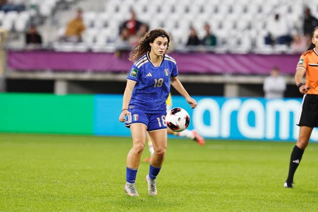 Giada Catena (ITA), SEPTEMBER 26, 2026 - Football Soccer : FIFA U-20 Women s World Cup Poland 2026 Bronze final match between Under-20 Italy - Under-20 Colombia at the Stadion Miejski LKS Lodz in Lodz, Poland. Noxthirdxpartyxsales  aflo_351270961 MutsuxKawamorix