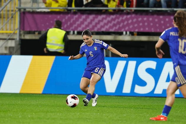 Maya Cherubini (ITA), SEPTEMBER 26, 2026 - Football Soccer : FIFA U-20 Women s World Cup Poland 2026 Bronze final match between Under-20 Italy - Under-20 Colombia at the Stadion Miejski LKS Lodz in Lodz, Poland. Noxthirdxpartyxsales  aflo_351271060 MutsuxKawamorix