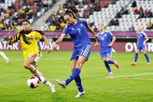 Giulia Galli (ITA), SEPTEMBER 26, 2026 - Football Soccer : FIFA U-20 Women s World Cup Poland 2026 Bronze final match between Under-20 Italy - Under-20 Colombia at the Stadion Miejski LKS Lodz in Lodz, Poland. Noxthirdxpartyxsales  aflo_351271010 MutsuxKawamorix