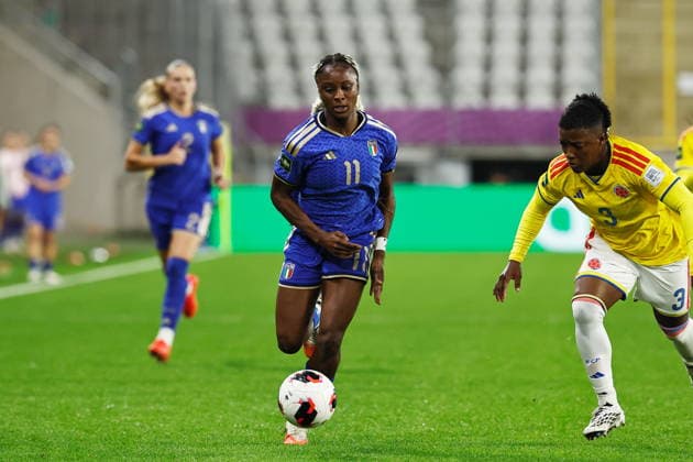 Karen Appiah (ITA), SEPTEMBER 26, 2026 - Football Soccer : FIFA U-20 Women s World Cup Poland 2026 Bronze final match between Under-20 Italy - Under-20 Colombia at the Stadion Miejski LKS Lodz in Lodz, Poland. Noxthirdxpartyxsales  aflo_351271099 MutsuxKawamorix