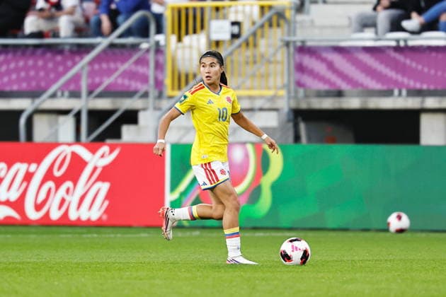Mariana Silva (COL), SEPTEMBER 26, 2026 - Football Soccer : FIFA U-20 Women s World Cup Poland 2026 Bronze final match between Under-20 Italy - Under-20 Colombia at the Stadion Miejski LKS Lodz in Lodz, Poland. Noxthirdxpartyxsales  aflo_351271338 MutsuxKawamorix