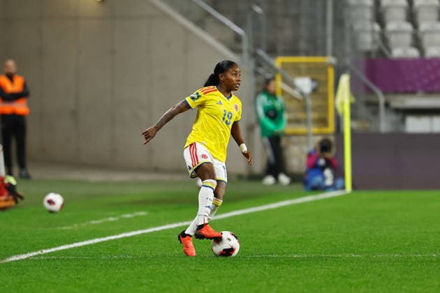 Cintia Cabezas (COL), SEPTEMBER 26, 2026 - Football Soccer : FIFA U-20 Women s World Cup Poland 2026 Bronze final match between Under-20 Italy - Under-20 Colombia at the Stadion Miejski LKS Lodz in Lodz, Poland. Noxthirdxpartyxsales  aflo_351271416 MutsuxKawamorix