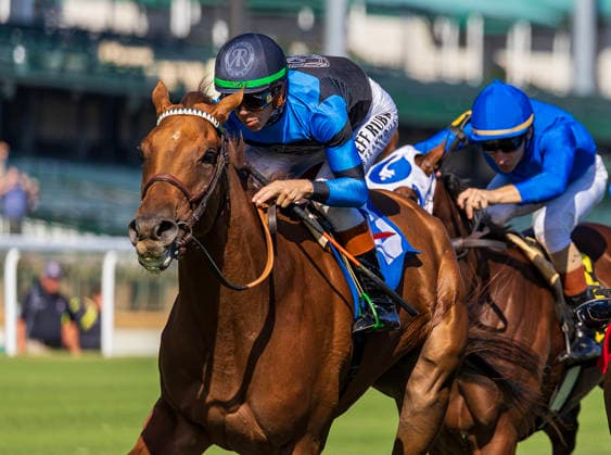 HORSE RACING 2026: Lukas Classic Day Churchill Downs SEP 26 September 26, 2026, USA: Nymira (3) ridden by Tyler Gaffalione wins an Allowance at Churchill Downs on September 26, 2026. Candice Chavez Eclipse Sportswire CSM(Credit Image: Â {Serial Cal Media) USA EDITORIAL USE ONLY Copyright: xx ZUMA-20260926_faf_cs17_083.jpg {Serialx csmphotothree526473