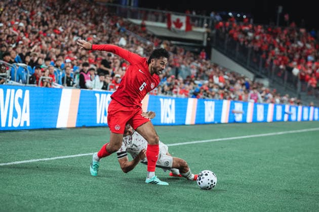 September 26, 2026, Toronto, Ontario, Toronto: Mathieu ChoinioÂ¨re 6 of Canada in action during International Friendly, Länderspiel, Nationalmannschaft between Canada and Chile at BMO Field, Toronto on September 26, 2026. International Friendly Canada 1:0 Chile  - ZUMAn333 20260926_znp_n333_039 Copyright: xKaxLokxNgx
