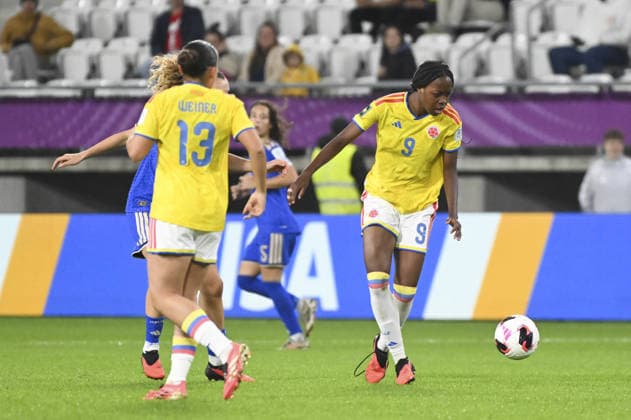 SOCCER - FIFA World Cup, WM, Weltmeisterschaft, Fussball - U-20 Women? - Italy vs. Colombia Photo by IPA ABACAPRESS.COM89005285 - Valerin Loboa (COL) during the third-place match of the FIFA U-20 Women s World Cup between Italy and Colombia, held in Lodz, Poland, on September 26, 2026 Lodz Poland  Copyright: xIPAxSport ABACAx