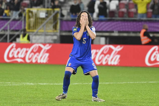 SOCCER - FIFA World Cup, WM, Weltmeisterschaft, Fussball - U-20 Women s - Italy vs. Colombia Photo by IPA ABACAPRESS.COM89008826 - Azzurra Gallo (ITA) after missing the penalty kick during the third-place match of the FIFA U-20 Women s World Cup between Italy and Colombia, in Lodz, Poland, on September 26, 2026 Lodz Poland  Copyright: xIPAxSport ABACAx