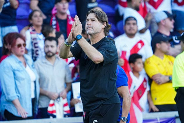 Peru v USA in a friendly Florida Series Match, Orlando, Florida Orlando, Florida, USA, September 26, 2026, USA manager Mauricio Pochettino at Inter.Co Stadium. Copyright: xMartyxJean-Louisx