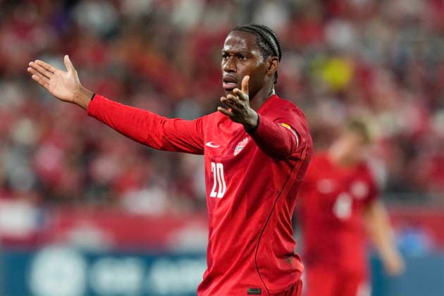September 26, 2026, Toronto, On, CAN: Canada s Jonathan David reacts during International Friendly, Länderspiel, Nationalmannschaft action against Chile, in Toronto, on Saturday, Sept. 26, 2026. Canada News - September 26, 2026  - ZUMAc35_ 20260926_zaf_c35_171 Copyright: xChrisxYoungx