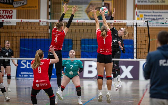 Volleyball, Women's 3rd Division, BW Dingden v FC Köln II