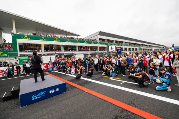 FIA WEC - 6 HOURS OF FUJI 2026 Singer Miyavi, ambiance on the grid during the 6 Hours of Fuji 2026, 6th round of the 2026 FIA World Endurance Championship, from September 25 to 27, 2026 on the Fuji Speedway in Oyama, Shizuoka, Japan - OyamaJapan  Copyright: xJULIENxDELFOSSEx