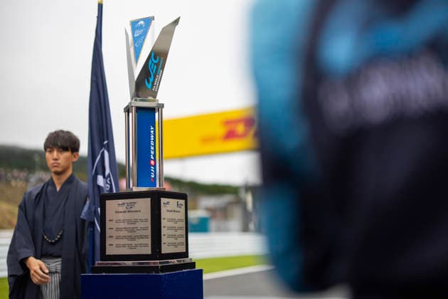 FIA WEC - 6 HOURS OF FUJI 2026 Trophy, ambiance on the grid during the 6 Hours of Fuji 2026, 6th round of the 2026 FIA World Endurance Championship, from September 25 to 27, 2026 on the Fuji Speedway in Oyama, Shizuoka, Japan - OyamaJapan  Copyright: xJULIENxDELFOSSEx