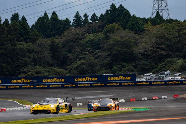 FIA WEC - 6 HOURS OF FUJI 2026 91 BOGUSLAVSKIY Timur, COTTINGHAM James (gbr), GUVEN Ayhancan (tur), Manthey DK Engineering, Porsche 911 GT3 R (992.2) 91, LM GT3, action during the 6 Hours of Fuji 2026, 6th round of the 2026 FIA World Endurance Championship, from September 25 to 27, 2026 on the Fuji Speedway in Oyama, Shizuoka, Japan - OyamaJapan Copyright: xJULIENxDELFOSSEx