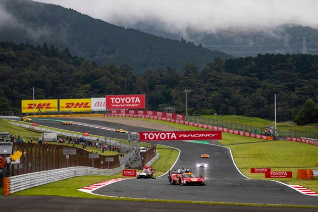 FIA WEC - 6 HOURS OF FUJI 2026 50 FUOCO Antonio (ita), MOLINA Miguel (spa), NIELSEN Nicklas (dnk), Ferrari AF Corse, Ferrari 499P 50, Hypercar, action during the 6 Hours of Fuji 2026, 6th round of the 2026 FIA World Endurance Championship, from September 25 to 27, 2026 on the Fuji Speedway in Oyama, Shizuoka, Japan - OyamaJapan  Copyright: xJULIENxDELFOSSEx
