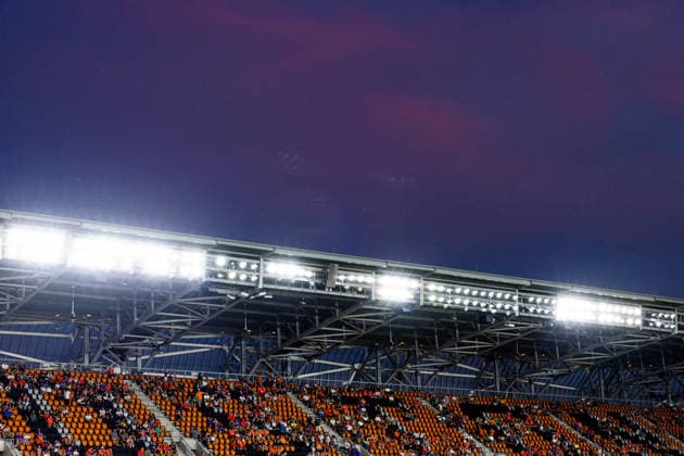 September 26, 2026, Houston, Texas, USA: A general view of Shell Energy Stadium during the MLS, Fussball Herren, USA game between the Houston Dynamo and Sporting KC at Shell Energy Stadium. Soccer 2026: Sporting KC 2:0 Houston Dynamo  - ZUMAn340 20260926_zsp_n340_002 Copyright: xJoexNogalskix