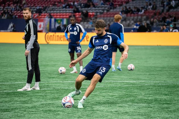 VANCOUVER, CANADA - SEPTEMBER 26: Thomas Muller of Vancouver Whitecaps FC during warm ups before the Major League Soccer match between Vancouver Whitecaps FC and DC United at BC Place Stadium on September 26, 2026 in Vancouver, British Columbia, Canada. Copyright: xAmyxElle SPPx Sportspressphoto_SPR240917