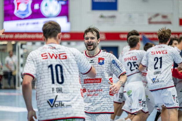 2 Handball Bundesliga: TV Hüttenberg vs. GWD Minden, September 26, 2026; Hendrik Schreiber (TV Hüttenberg), 51; Paul Ohl (TV Hüttenberg), 10; 2 Handball Bundesliga: TV Hüttenberg vs. GWD Minden, Hüttenberg, September 26, 2026 Copyright: xBEAUTIFULxSPORTS Roeczeyx