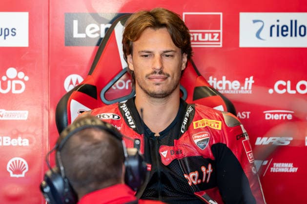 IPA89024937 - Nicolo Bulega in the pit box during the Italian Round of the World Superbike (SBK) race in Cremona, Italy, on September 27, 2026  Copyright: xLucaxRossini IPAxSportx xx IPA89024937