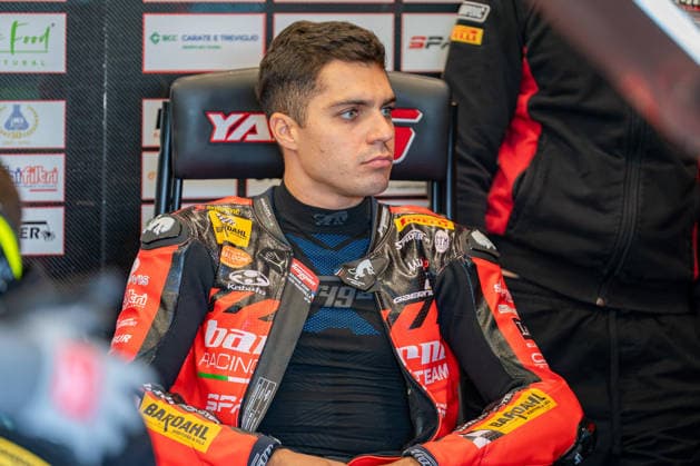 MOTORSPORTS - SuperBike - Italian Round Photo by IPA ABACAPRESS.COM89024940 - Yari Montella in the pit during the Italian Round of the World Superbike (SBK) race in Cremona, Italy, on September 27, 2026 Cremona Italy  Copyright: xIPAxSport ABACAx