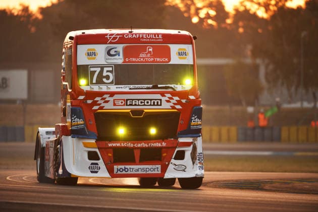 FFSA 24 HEURES CAMIONS 2026 75 ROBINEAU Thomas (fra), Team Robineau, MAN, action, during the 5th round of the Championnat de France FFSA Camions 2026, 24 Heures Camions, from September 26 to 27, 2026 on the Bugatti Circuit, in Le Mans, France - Le MansFrance  Copyright: xRAINIERxEHRHARDTx