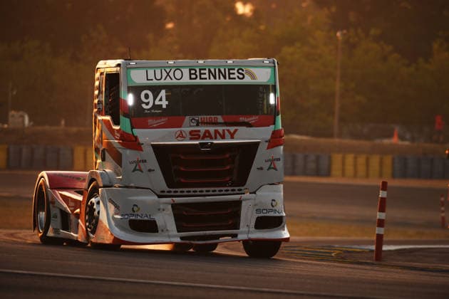 FFSA 24 HEURES CAMIONS 2026 94 RODRIGUES Ivan (fra), Team Luxosport, MAN, action, during the 5th round of the Championnat de France FFSA Camions 2026, 24 Heures Camions, from September 26 to 27, 2026 on the Bugatti Circuit, in Le Mans, France - Le MansFrance  Copyright: xRAINIERxEHRHARDTx