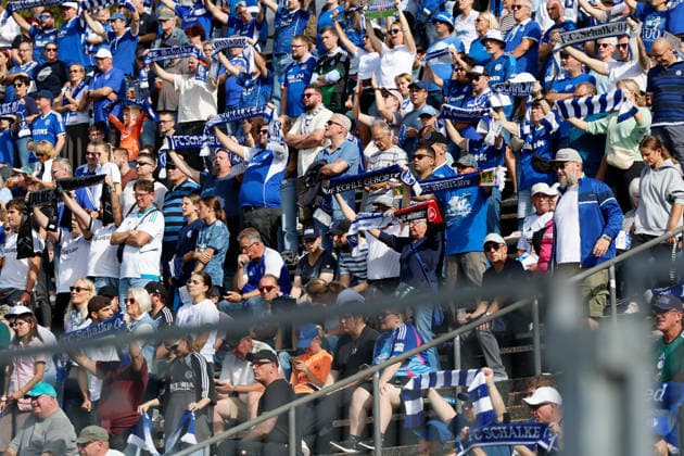 Soccer I Women s Soccer I 2026–2027 Season I DFB Cup I FC Schalke 04 vs. SGS Essen I September 27, 2026 Schalke 04 fans Gelsenkirchen Parkstadion North Rhine-Westphalia Germany Copyright: xLobeca CedricxSiefkerx