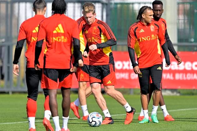 Belgium v France - UEFA Nations League 2026 Media Activities 27 09 2026 TUBEKE, BELGIUM - SEPTEMBER 27 : De Bruyne Kevin forward of Belgium during a training session ahead of the UEFA Nations League tournament league phase matchday 2 group A1 match between Belgium and France on September 27, 2026 in Tubeke, Belgium, 27 09 2026 Tubeke Belgium  Copyright: xSesx