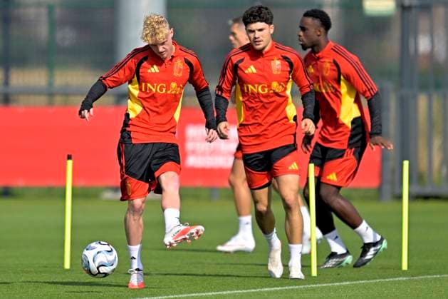 Belgium v France - UEFA Nations League 2026 Media Activities 27 09 2026 TUBEKE, BELGIUM - SEPTEMBER 27 : Seys Joaquin defender of Belgium during a training session ahead of the UEFA Nations League tournament league phase matchday 2 group A1 match between Belgium and France on September 27, 2026 in Tubeke, Belgium, 27 09 2026 Tubeke Belgium  Copyright: xSesx