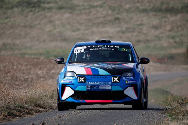 AUTO - RALLYE COEUR DE FRANCE 2026 E7 CHAPUT Franck, POURSAIN Yann, Alpine A290, action during the Rallye Coeur de France 2026, 7th round of the Championnat de France des Rallyes 2025, from September 26 to 27, 2026 in VendÃ me, France -  Copyright: xGREGORYxLENORMANDx