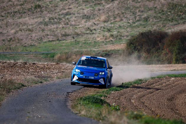 AUTO - RALLYE COEUR DE FRANCE 2026 E10 ZORLU Nazan, CIPLAK Ozhan, Alpine A290 Rallye, Alpine A290, action during the Rallye Coeur de France 2026, 7th round of the Championnat de France des Rallyes 2025, from September 26 to 27, 2026 in VendÃ me, France -  Copyright: xGREGORYxLENORMANDx