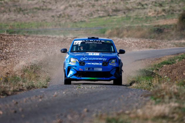 AUTO - RALLYE COEUR DE FRANCE 2026 E2 LENOIR Aymeric, HOSSON Florian, Alpine A290, action during the Rallye Coeur de France 2026, 7th round of the Championnat de France des Rallyes 2025, from September 26 to 27, 2026 in VendÃ me, France -  Copyright: xGREGORYxLENORMANDx