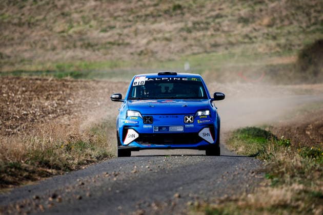 AUTO - RALLYE COEUR DE FRANCE 2026 E10 ZORLU Nazan, CIPLAK Ozhan, Alpine A290 Rallye, Alpine A290, action during the Rallye Coeur de France 2026, 7th round of the Championnat de France des Rallyes 2025, from September 26 to 27, 2026 in VendÃ me, France -  Copyright: xGREGORYxLENORMANDx
