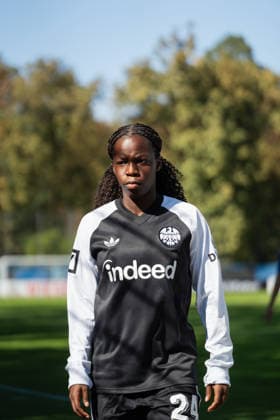 September 27, 2026, xjyhynx, Women s DFB Cup First Round, Karlsruher SC vs. Eintracht Frankfurt, from left: Vivienne Lia, 24, Eintracht Frankfurt, Karlsruhe