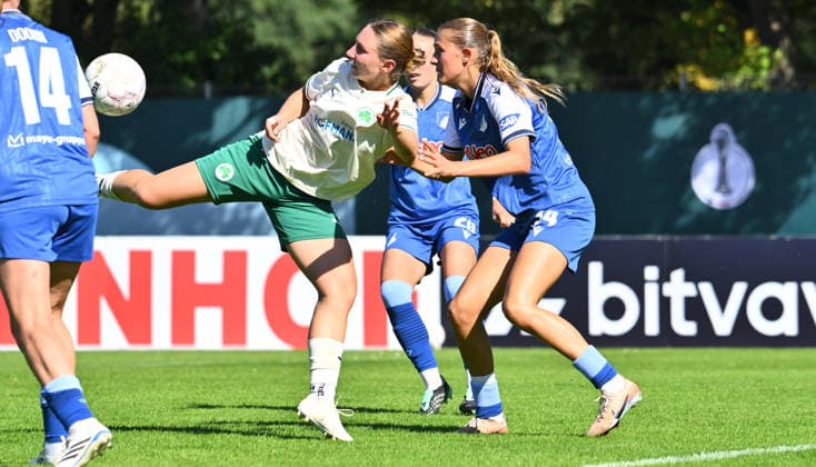 September 27, 2026 Soccer Season 2026–2027 DFB Cup Women’s Club Cup Round 1 SpVgg Greuther Fürth Kleeblatt vs. TSG 1899 Hoffenheim Sports photo by Zink xwoxzix; regulations prohibit any use of photographs as image sequences and or quasi-video Luisa Wölfel Woelfel 10, SpVgg Greuther Fürth Svenja Vöhringer 34, TSG Hoffenheim