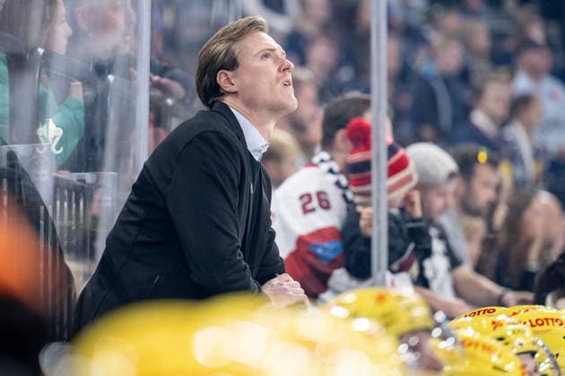 Emil Rasmussen, Assistant Coach, Löwen Frankfurt (GER), EHC Red Bull Munich vs. Löwen Frankfurt, Ice Hockey, DEL, 2026–2027 Season, Matchday 4, September 27, 2026. Photo: HMB Media, Heike Feiner Copyright: HMBxMedia HeikexFeiner