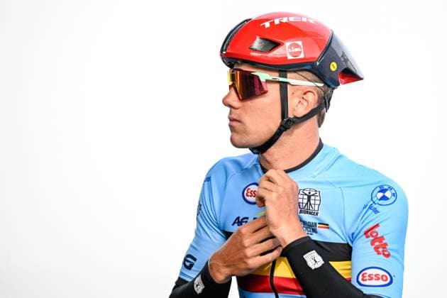 Belgian Thibau Nys pictured before the elite men Road Race race (273,7 km) at the cycling World Championship, WM, Weltmeisterschaft in Montreal, Canada, Sunday 27 September 2026. The UCI road world championships are taking place from 20 to 27 September, in Montreal, Canada. JASPERxJACOBS  x187977246x