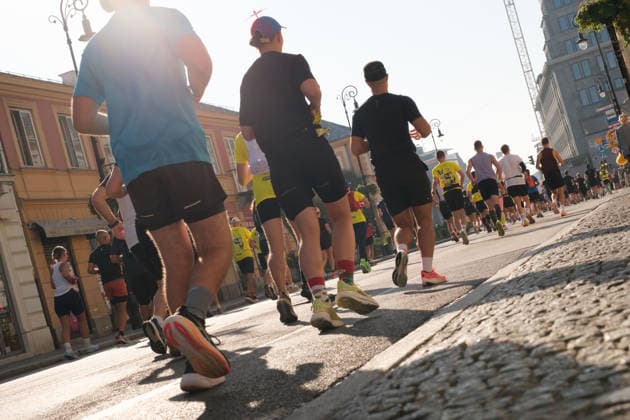 September 27, 2026, Warsaw, Masovian Voivodeship, Poland: Athletes run on Warsaw s streets during the 48th Warsaw Marathon. The race has been awarded the World Athletics Elite Label for the first time in its history and is part of the European Marathon Classics (EMC) series of races. Warsaw Poland - ZUMAk204 20260927_zip_k204_018 Copyright: xRomanxKozielx