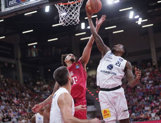 Michael Kessens Telekom Baskets Bonn vs. SYNTAINICS MBC, Matchday 3, 2026–27 Season