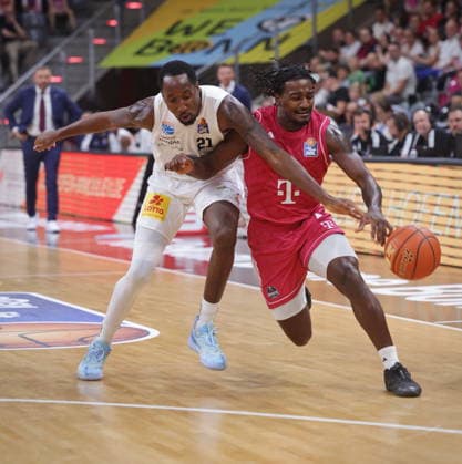 John Michael Wright Telekom Baskets Bonn vs. SYNTAINICS MBC, Matchday 3 of the 2026–27 Season